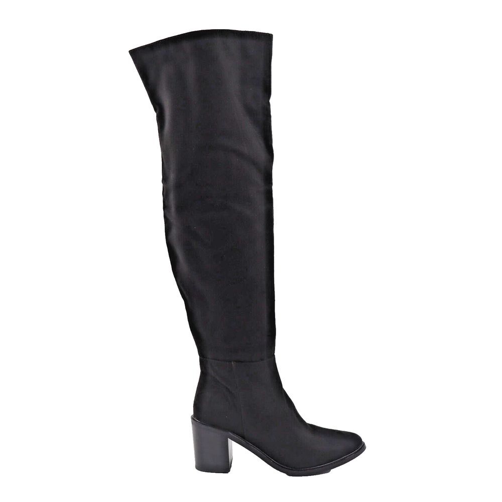 🔥NEW Seychelles Suede Over The Knee Block Heel Boots, Black 7.5US/37.5EU🔥